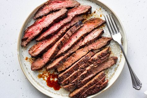 Reheat Steak, Tender London Broil, Stove Top Steak, How To Reheat Steak, The Spruce Eats, Good Steak Recipes, Broiled Steak, Restaurant Steak, Leftover Steak