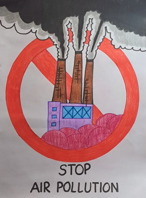 #stopairpollution #pollution #poster Air Pollution Drawing, Stop Air Pollution, Pollution Activities Worksheets, Pollution Drawing, Air Pollution Project, Pollution Pictures, Pollution Poster, Air Pollution Poster, Pencemaran Udara