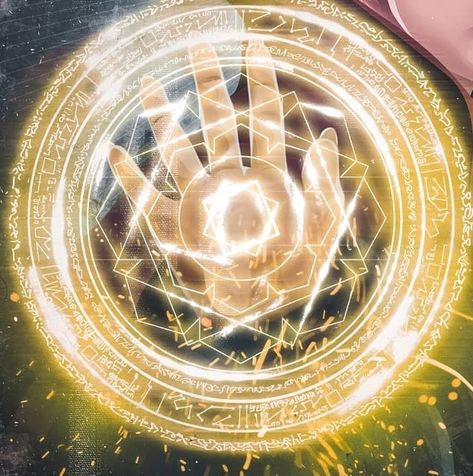 Time Powers Aesthetic, Spell Circle Art, Light Powers Art, Arcane Trickster Aesthetic, Gold Magic Aesthetic, Light Magic Fantasy Art, Aether Magic, Gold Powers Aesthetic, Light Magic Powers