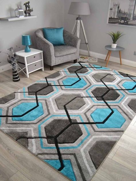 Gray And Turquoise Living Room Ideas, Turquoise And Grey Living Room Decor, Gray And Turquoise Living Room Decor, Grey And Teal Living Room, Turquoise Lounge, Teal Grey Living Room, Lounge 2023, Sofa Set Design, Soft Living Room