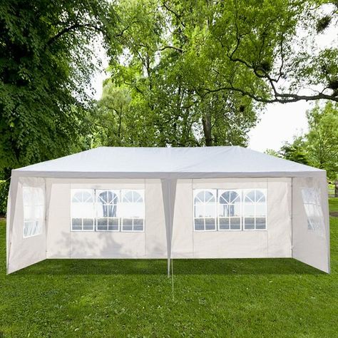 Tarp Canopy Diy, Wedding Canopy Outdoor, Canopy Diy, Wedding Camping, Patio Tents, Camping Gazebo, Backyard Tent, Camping Canopy, Beach Canopy