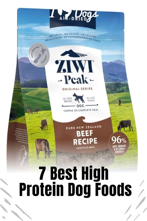 7 Best High Protein Dog Foods Raw Cat Food, Green Mussels, Beef Kidney, Beef Tripe, Green Lipped Mussel, Beef Bones, Raw Diet, Beef Liver, Fresh Meat