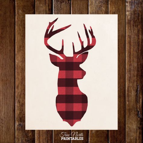 Hirsch Silhouette, Lumber Jack, Lumberjack Birthday, Lumberjack Party, Traditional Holiday Decor, Buffalo Plaid Pattern, Christmas Wallpaper Backgrounds, Deer Silhouette, Metal Tree Wall Art