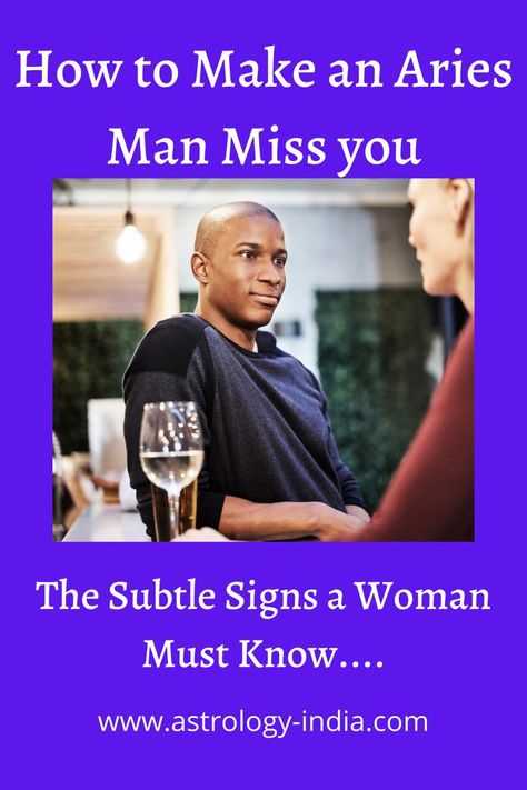 Aries men are notorious for being very stubborn and not wanting to show their feelings, but if you want to know how to make an Aries man miss you and crave your presence, here's what you need to do........ Soulmate Connection, Make Him Miss You, Crave You, Aries Men, Make A Man, I Need To Know, Finding Love, Like Crazy, Body Language