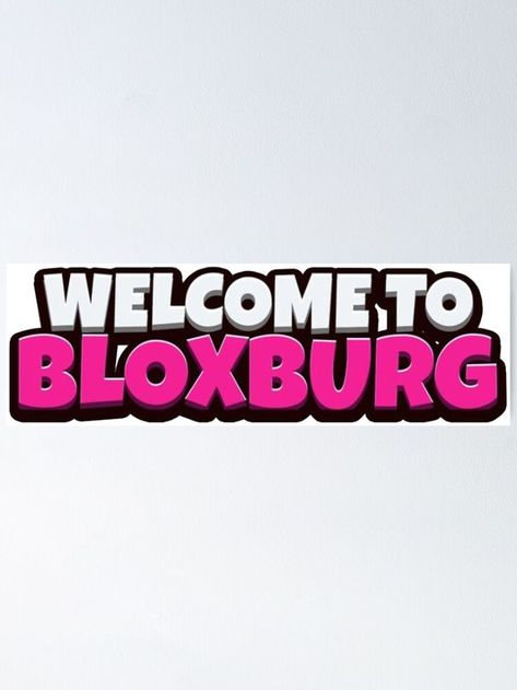 Bloxburg Logo, Bloxburg Builds Ideas, Welcome To Bloxburg, Bloxburg Builds, Good Sleep, Adidas Logo, ? Logo, Logos