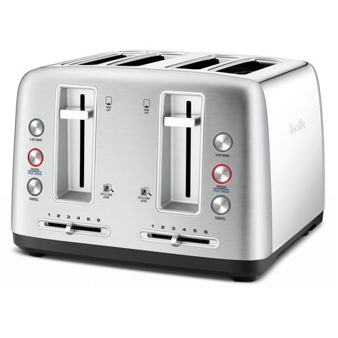 How do you toast any type of bread and get it just the way you like it? ‘Fruit Bread’, ‘Lift & Look’ and ‘A Bit More’ Breville Toaster, Type Of Bread, 4 Slice Toaster, Different Types Of Bread, Home Appliance Store, Fruit Bread, Appliances Online, Breakfast Toast, Types Of Bread