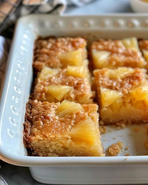 Tonight will be the 3rd time we are making these 'bliss' bars week. It's so crazy good Recipes With Crushed Pineapple, Pineapple Bars, Cooktop Cove, Bliss Bars, Bliss Bar, Baked Pineapple, Dessert Platter, Fresh Fruit Salad, Pineapple Recipes