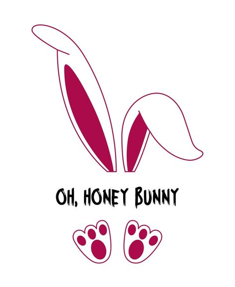 Birthday Quotes Bff, Purple Rabbit, Bunny Quotes, Black Chicks, Morning Coffee Images, Oh Honey, Bunny Mom, Hunny Bunny, Bunny Logo