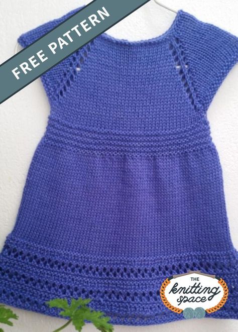 Knit Dress Pattern Free, Baby Dress Pattern Free, Crochet Baby Frock, Diy Crochet Sweater, Girls Knitted Dress, Baby Cardigan Knitting Pattern Free, Crochet Baby Girl Dress, Knit Dress Pattern, Baby Dress Pattern