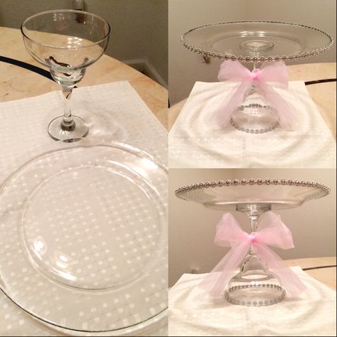 Cake Stands Diy, Homemade Cake Stands, Cake Stand Diy, Cookie Table Wedding, Home Made Cake, Baby Shower Cakes Neutral, Bar Deco, Cake Stand Decor, Diy Cake Stand