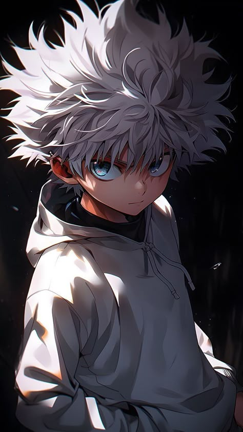 Anime Picture Hd, Cartoon Character Tattoos, Hxh Characters, Anime Head, Cool Anime Backgrounds, Killua Zoldyck, K Wallpaper, Photo To Cartoon, Anime Backgrounds