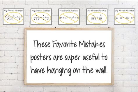 Math Classroom Decorations Highschool, Math Classroom Posters, Simplifying Radicals, High School Math Classroom, Math Classroom Decorations, High School Math Teacher, Green Chalkboard, Math Organization, Teacher Retirement