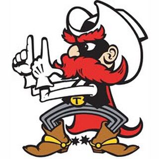 Raider red Texas Tech Mascot, Good Morning Gif Funny, Texas Tech Logo, College Mascot, Red Raider, Mascot Logos, Texas Tech University, Running Club, Vintage College