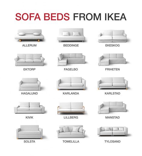 What IKEA Sofa Bed is this? Sofa Bed Ideas, Friheten Sofa, Furniture Names, Ikea Sofa Bed, Cama Ikea, Custom Couches, Murphy Bed Ikea, Bedding Master, Ikea Couch