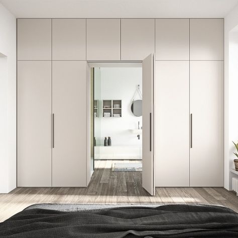 Walk Through Wardrobe To Ensuite, Bedroom Built In Wardrobe, Corner Wardrobe, Fitted Bedrooms, Closet Layout, Build A Closet, Hidden Rooms, Fitted Wardrobes, Bedroom Wardrobe