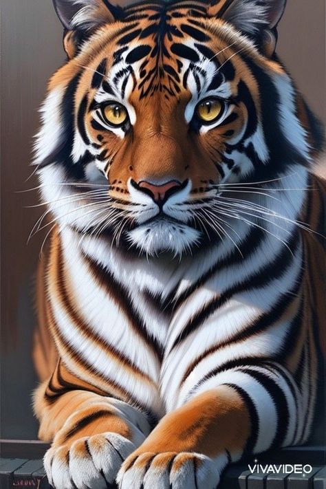 Pictures Of Tigers To Draw, Tiger Art Drawing, Exotic Animals Art, Tiger Photography, Big Cats Photography, Wild Animal Wallpaper, Tiger Artwork, Lion Photography, Tiger Painting