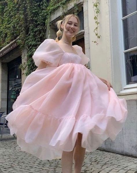 Pink Princess Prom Dress, Ivory Evening Dress, Simple Elegant Dress, Princess Prom Dress, Off Shoulder Sleeves, Simple Frocks, Princess Prom Dresses, Puffy Dresses, Frock For Women