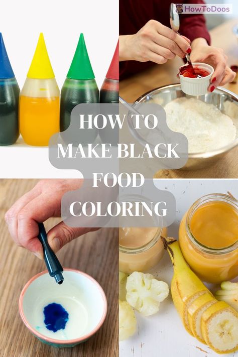 Black food coloring is essential for creating striking desserts, from cakes and cookies to frostings and macarons. While store-bought black food coloring is convenient, making your own at home is simple and allows you to control the ingredients, perfect for those looking for natural or allergen-free options. Black Frosting, Black Food Coloring, Blue Food Coloring, Cakes And Cookies, Black Food, Blue Food, Green Food Coloring, Food Dye, Red Food Coloring