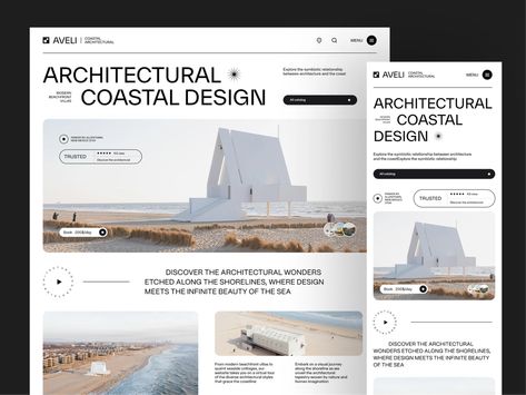 Architecture Websites, Agency Landing Page, Ui Design Principles, Interactive Web Design, Corporate Interior Design, Agency Website Design, Interior Design Website, Webpage Design, Website Design Layout