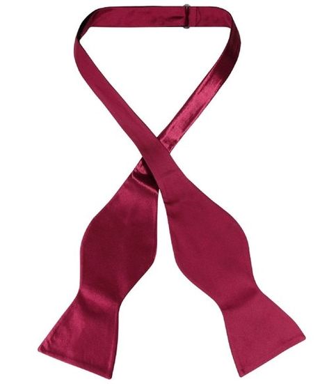 Biagio Self Tie Bow Tie Solid Burgundy Color Mens BowTie Bowties Men's, Mens Bowtie, Tie Bow Tie, Mens Formal Wear, Tie Bow, Popular Outfits, Mens Formal, Tie Styles, Black Tie Event