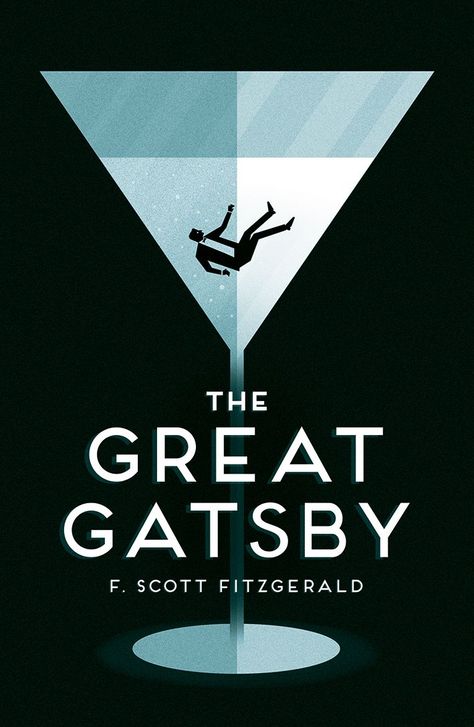 Great Gatsby Graphic Design, Minimalist Book Cover Design Inspiration, The Great Gatsby Poster, Great Gatsby Poster, Gatsby Poster, The Great Gatsby Book, Gatsby Book, Minimalist Book Cover, Book Mood