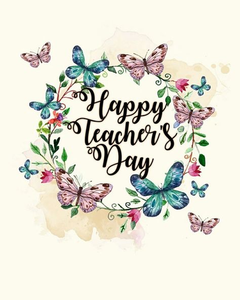 Happy Teachers Day Wallpapers, Happy Ticharsday, Happy Teacher's Day Sticker, Happy Teachers Day 2024, Teachers Day Card Background, Teachers Day Sticker, Maundy Thursday Images, Teachers Day Pictures, Aesthetic Cabinet