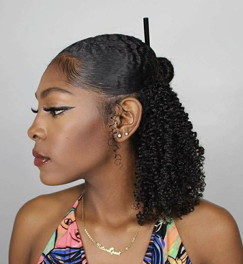 Natural Medium Hairstyles Black Women, Natural Hairstyles 4b/4c Short, Updo Hairstyles On Natural Hair, Natural Hair Bun For Black Women, Styles For Natural Hair Black Women, Black Women Hairstyles Natural, Professional Natural Hairstyles, 4b Hairstyles, Easy Natural Hairstyles