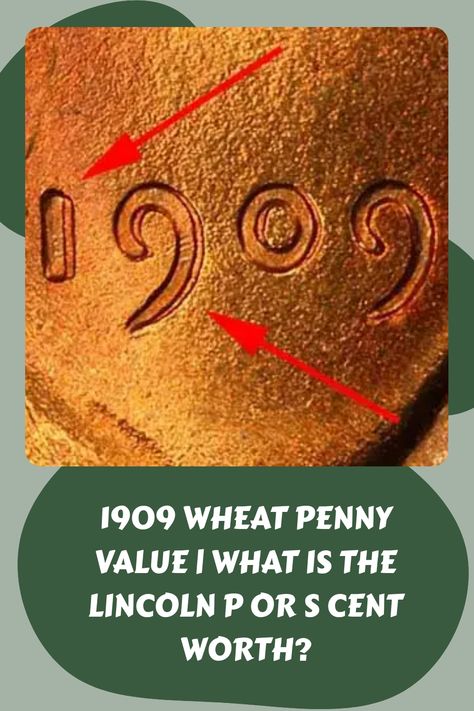 Discover how much the 1909 Wheat penny is worth, what VDB means, and whether the Philadelphia or San Francisco minted Lincoln cent is more valuable. Wheat Penny Value, Penny Values, Wheat Pennies, American Coins, Key Dates, Classic American, Explore The World, Lincoln, Wheat