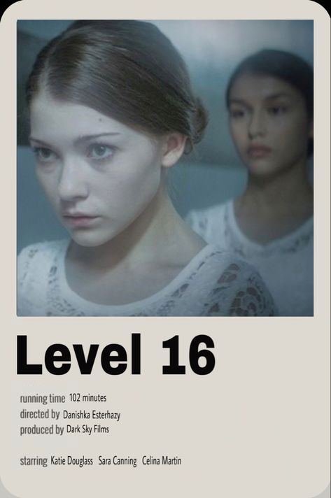 Level 16 Movie, Psychological Thriller Movies, Dystopian Films, Movies To Watch Teenagers, Iconic Movie Posters, New Movies To Watch, Girly Movies, Film Posters Minimalist, Great Movies To Watch