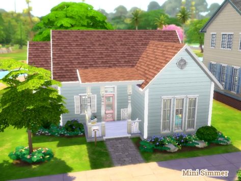 Mini Simmer's Rindle Rose Sims 4 Layout, A Study Room, Sims Lots, Gaming Ideas, Sims Houses, Just A Small Town Girl, Video Game Rooms, Sims Building, Casas The Sims 4