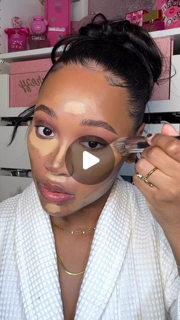 Tammi Clarke💋 on Instagram: "I always forget how much I love a full face of concealer! My skin looked flawless the day I filmed this😍🙌🏾 Do you use foundation?? Products: @hourglasscosmetics concealer ‘Dune’ @juviasplace concealer 10 @hnbcosmetics concealer 6W" How To Do Concealer, How To Put On Concealer, Concealer Makeup Look, Concealer Only Makeup Look, How To Use Concealer, Concealer Tips How To Apply, Pale Concealer, Face Makeup Guide, Foundation Products