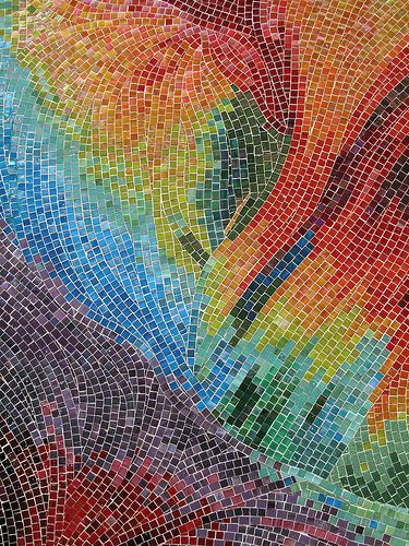 Sicis Mosaic, Rainbow Mosaic, Mosaic Ceramic, Colorful Mosaic, Mosaic Madness, Photo Mosaic, Colors And Patterns, Paint Swatches, Mosaic Projects