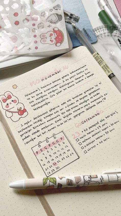 cute notes inspo plannerkdpinterior prettyplanner #digitalplannershop #planner2024pdf #wellnessplanner🌸. Writing Aesthetic Notebook, School Christmas Party Ideas, Outfits Winter School, Study Planner Ideas, Meme School, Notes Inspo, Bulletin Journal Ideas, Pretty Journals, Study Stationery