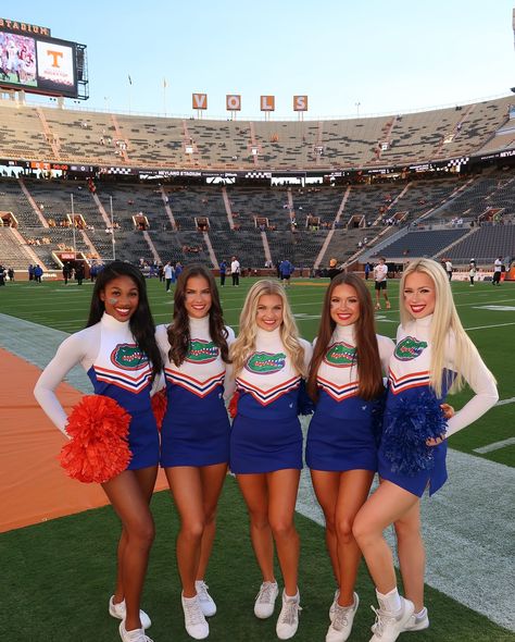 Can confirm our orange is better 🥱🙂‍↕️ • • • #ufcheer #gatorscheer #cheer #cheerleader #collegecheer #gatorscheer #seccheer #coedstunting #cheerstunts #coedcheer #extensions #floridagators #gatorsfootball #cheerlife #gogators #cheerleaders #gators #uffootball #blackgirlcheer #cheerleadinggoals #blackgirlscheer #collegecheerleaders College Cheerleader, College Cheer, Regina George, University Of Florida, Florida Gators, Ufc, Cheerleading, University, Florida