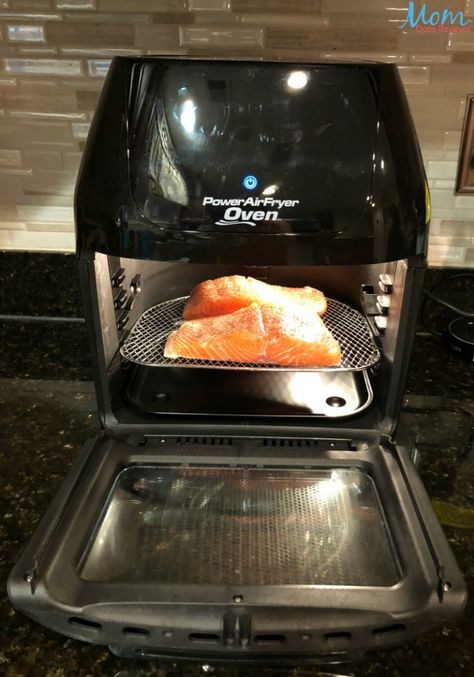 Power Xl Air Fryer, Air Fryer Xl Recipes, Power Air Fryer Recipes, Power Air Fryer Xl, Zucchini Pommes, Frying Recipes, Bulthaup Kitchen, Recipes Salmon, Air Fryer Review