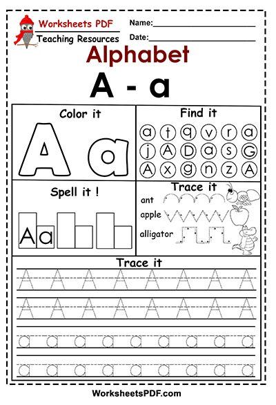 Letter A Kindergarten Worksheets, Letter A Writing Worksheet, The Letter A Worksheets, Find The Letter A Worksheet, Letter A Worksheets For Kindergarten, Letter A Writing, Worksheet Letter A, Letter A Activity, Letter A Worksheet