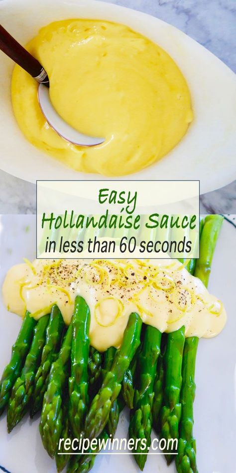 Holondaise Sauce, Holindaise Sauce, Vegan Hollandaise Sauce, Hollandaise Recipe, Easy Hollandaise, Easy Hollandaise Sauce, Homemade Hollandaise Sauce, Recipe For Hollandaise Sauce, Gluten Free Sauces