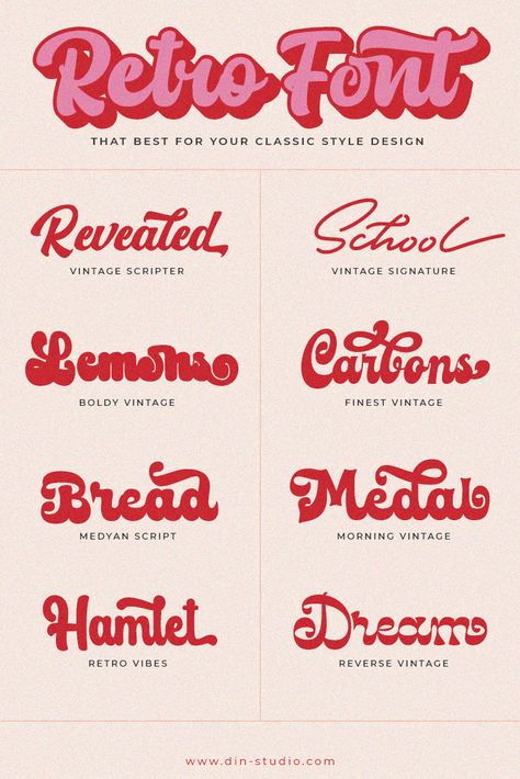 Hey typography lovers! If you can't get enough of vintage-inspired fonts, you're in for a treat. Check out our specially curated collection of the best free retro fonts (part 2) that will transport you to yesteryear. Add an authentic, nostalgic touch to your graphic design, invitations, and more! Pin now and indulge your inner typography enthusiast! Canva Heart Elements, Font Canva Lettering, Font Love, 10 Tattoo, Design Alphabet, Graphic Shapes Design, Keyword Elements Canva, Canva Fonts, Desain Buklet