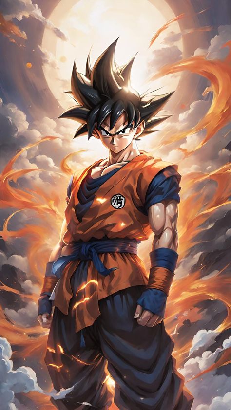 Goku 3d Wallpaper, Son Goku Wallpapers, Goku Wallpaper Hd, Goku Aesthetic, Goku Characters, Goku Images, Sonu Sharma, Tekken 2, Peaceful Music