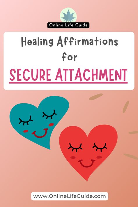 How To Feel Secure In A Relationship, Healing Fearful Avoidant Attachment, Secure Attachment Affirmations, Unhealthy Attachment, Secure Attachment Style, Secure Relationship, Affirmations For Healing, Fear Of Abandonment, Avoidant Attachment