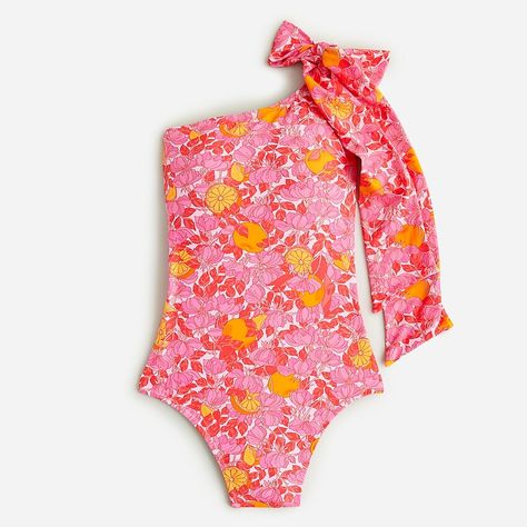 Bow Swimsuit, One Shoulder Swimsuit, Beautiful Suit, Cute Bathing Suits, Cute Preppy Outfits, Cute Swimsuits, Fashion 2024, Long Torso, Preppy Outfits