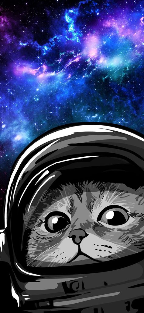 Space Cat Wallpaper, Cat Dark, Astronaut Wallpaper, Keychain Lanyard, Planets Wallpaper, Crazy Wallpaper, Cute Cat Wallpaper, Abstract Art Wallpaper, Black Wallpaper Iphone