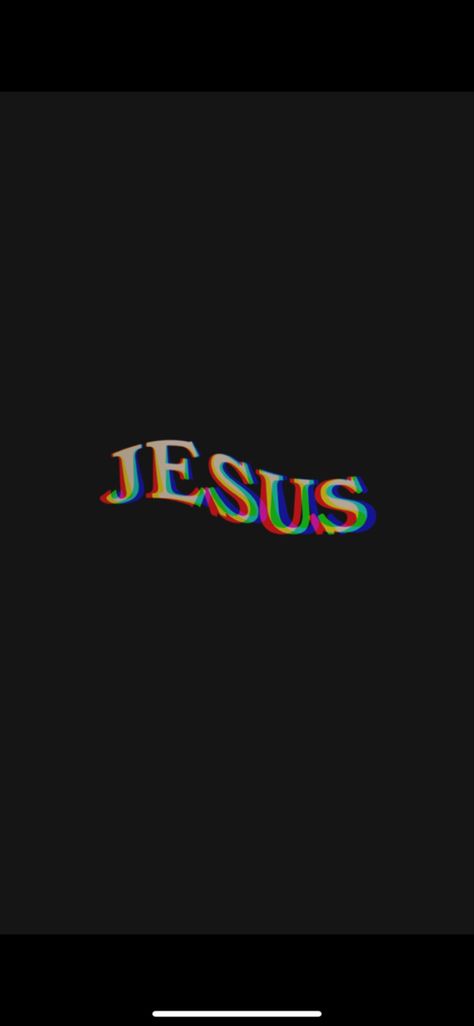 Jesus in all caps with Glitché effect Christian Asthetic, Jesus Wallpapers, Christian Wallpapers, Jesus Wallpaper, Bible Inspiration, Christian Art, Graffiti, Neon Signs, Bible