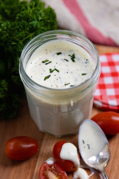 In just 5 minutes, you can make Creamy Vinaigrette Dressing, perfect for salad greens, as a dip, or drizzled over chicken or fish. Creamy Vinaigrette Dressing, Creamy Salsa Dressing, Creamy Vinaigrette, Salsa Dressing, Easy Homemade Salad Dressing, A Southern Soul, Creamy Salsa, Spring Mix Salad, Beef Marinade