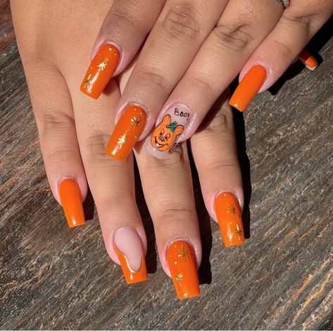 Mickey Pumpkin Nails, Mickey Pumpkin, Pumpkin Nails, Halloween Nails, Nails, Halloween, Quick Saves