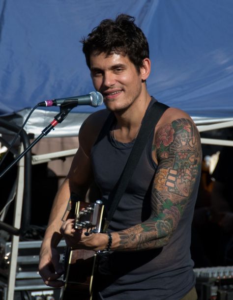 gaahhh look at that sleeve, Seriously. John Mayer Tattoo Ideas, Mayer Tattoo, John Mayer Tattoo, John Clayton, Choices Game, Guy Style, Tortured Soul, John John, Music Tattoo