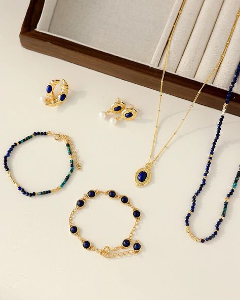 Lapis lazuli jewelry