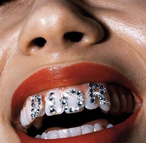 Grillz Teeth, Diamond Teeth, Tooth Gems, Grills Teeth, Tooth Gem, Gold Teeth, Teeth Jewelry, Photography Magazine Cover, White Teeth