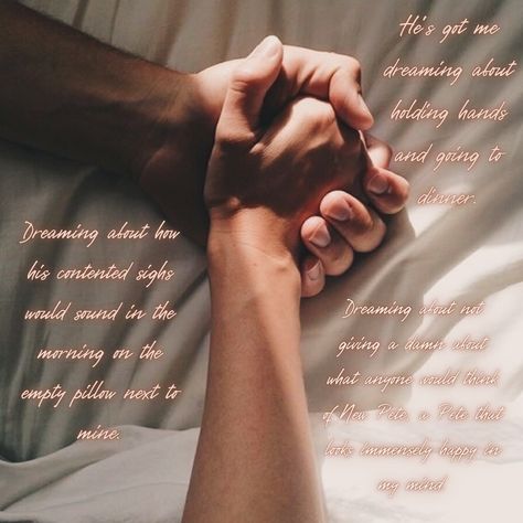 I just cannot stop thinking about Pete and Cameron so I made a lil thing for them 🥹 If you haven’t read anything by this author plz go read this (and Until I Saw You) I will never stop shouting from the rooftops about how everyone should read this book! It has all the things hurt/comfort, possessive and protective MC, work place romance, mental health rep and 1000 other things that make this book one of my faves of 2024 and one of my faves of all time. You can find more unhinged yappings abo... Hurt Comfort, Work Place, Stop Thinking, Rooftops, The Things, I Saw, Holding Hands, All About Time, Romance