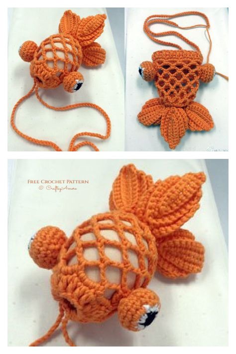 Crochet Fish Bag Free Patterns Round Up Crochet Fish Bag, Easter Egg Bag, Crochet Fish Patterns, Bag Free Crochet Pattern, Fish Bag, Crochet Fish, Crochet Shoes Pattern, Free Crochet Bag, Crochet Blanket Designs